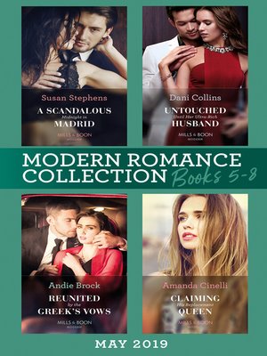 cover image of Modern Romance June 2019 Books 5-8